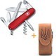 Фото Комплект Victorinox Нож Camper 1.3613 + Чехол для ножа универсальный на липучке + Фонарь